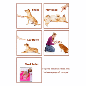 Pet Training Clicker with Wrist Strap